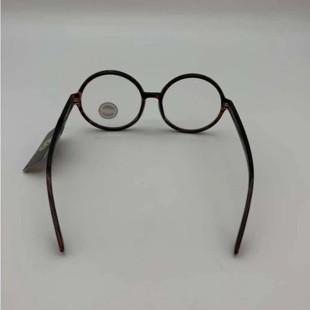 Margaret Josephs Round Tortoiseshell Eyeglasses Frame UV400 Vintage Unisex